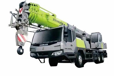 How to maintain the paintwork of a used truck crane?
