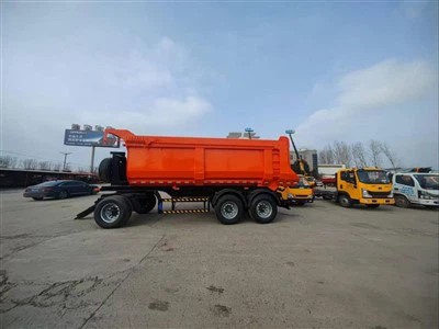 What is the recommended maintenance schedule for a double - axle trailer?