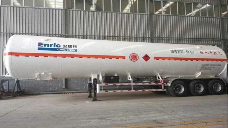 Specialized Tank Semi-trailer for Low-temperature Gases