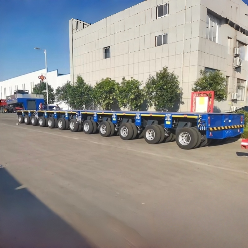 Multi-Axle Low-Bed Semi-Trailer